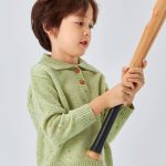 Speckle Knit Polo Jumper - Image 3